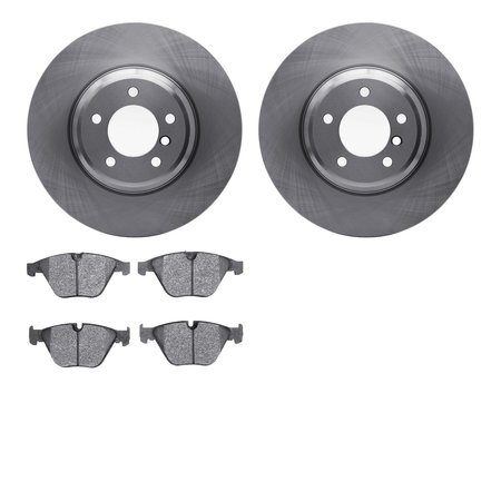 DYNAMIC FRICTION CO 6602-31281, Rotors with 5000 Euro Ceramic Brake Pads 6602-31281